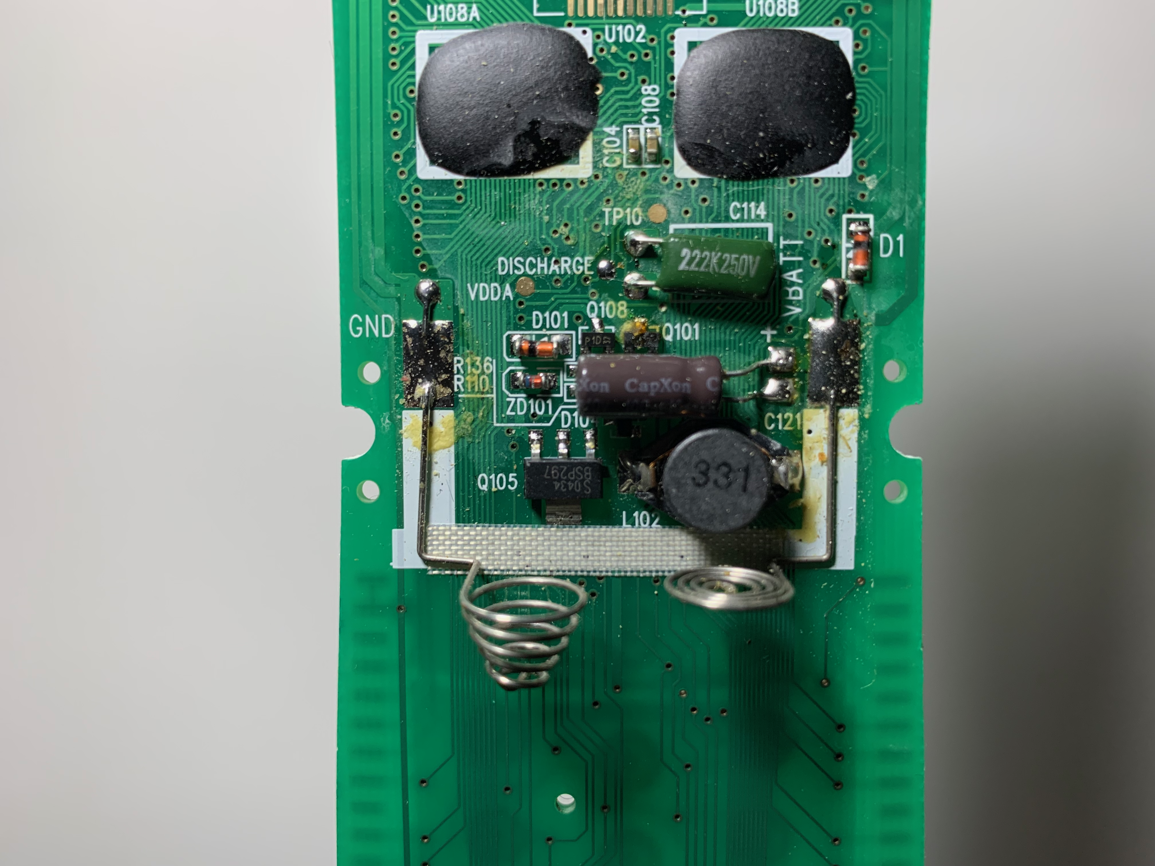 Circuitboard Back Closeup 1