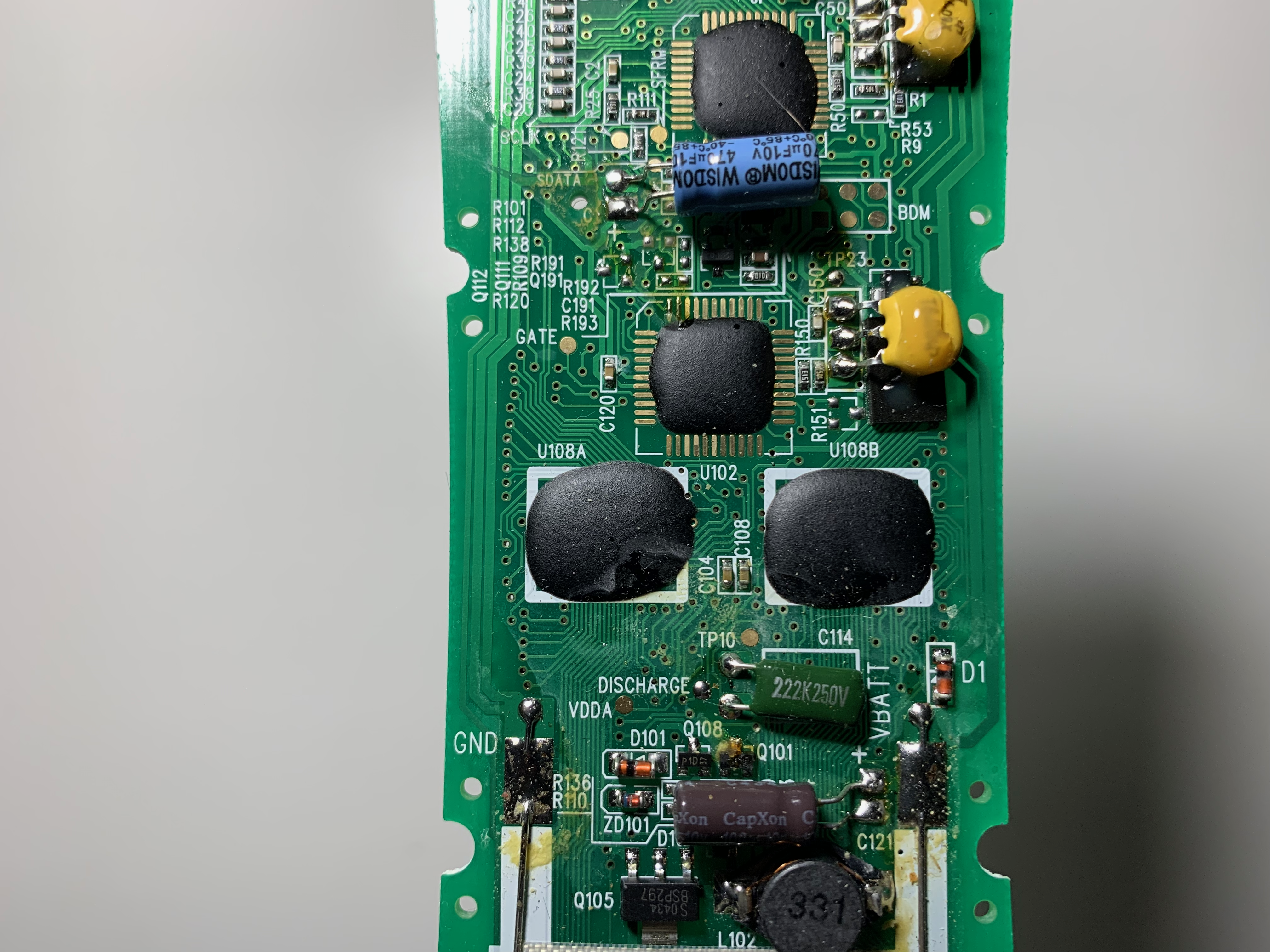Circuitboard Back Closeup 2