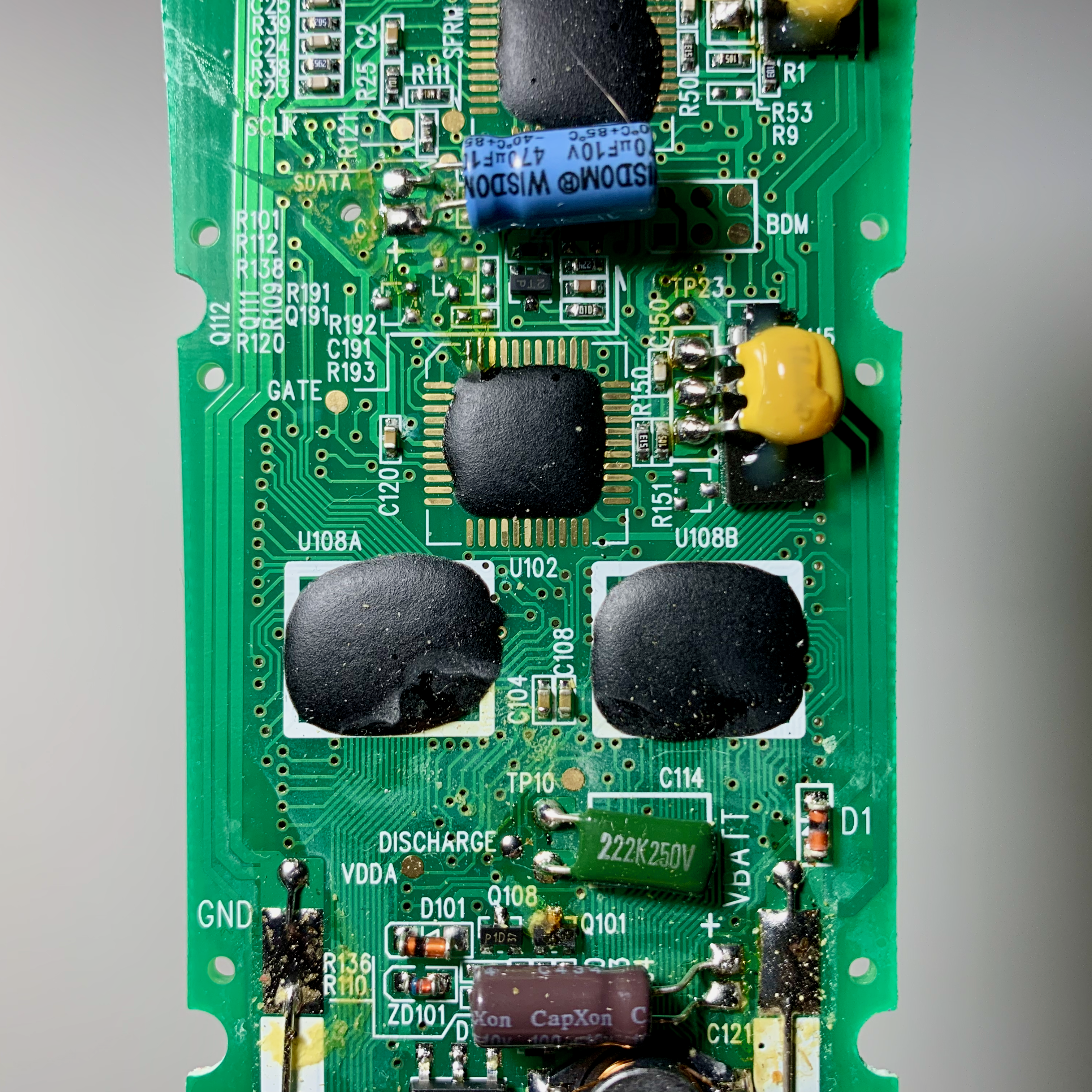 Circuitboard Back Section 3